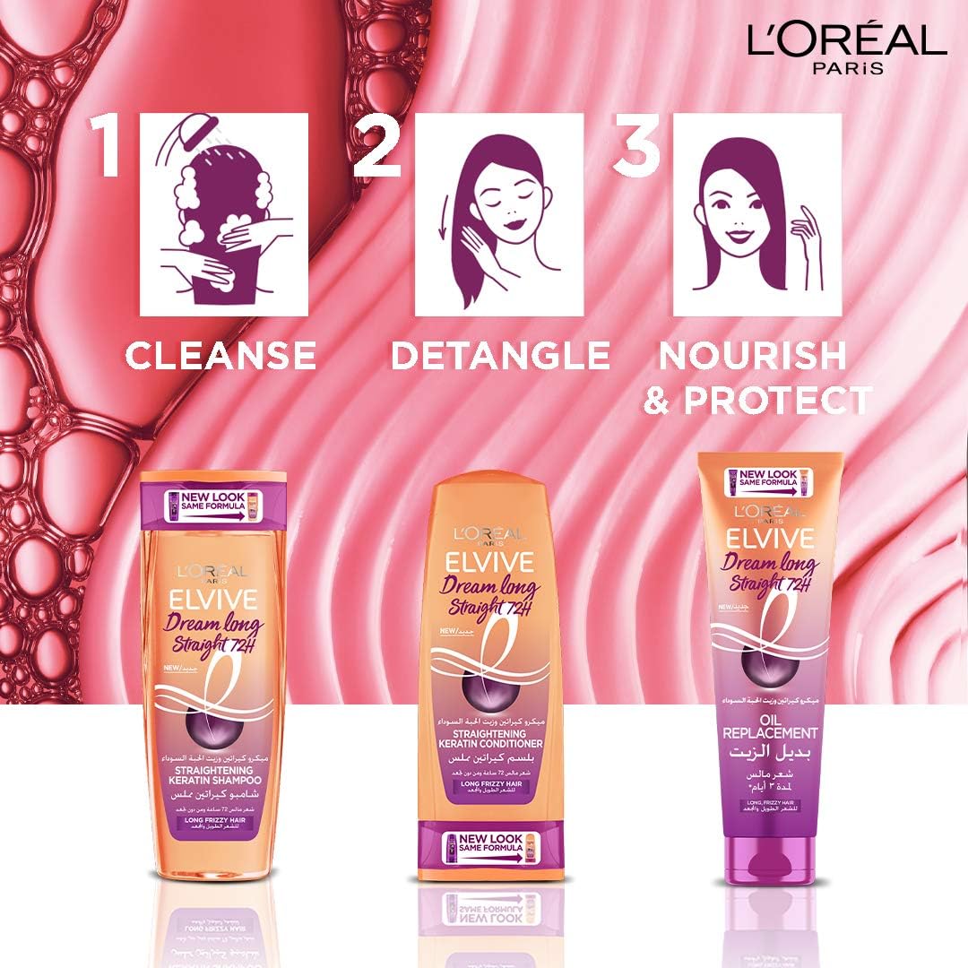 Elvive Oil Replacement for Long and Frizzy Hair