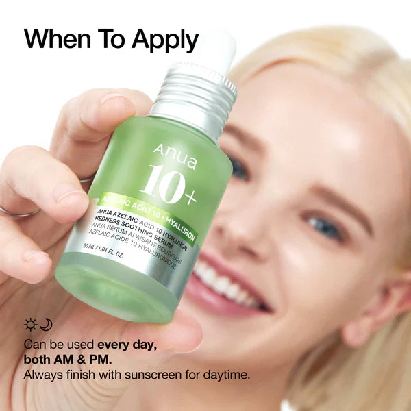 Azelaic Acid 10 Hyaluron Redness Soothing Serum